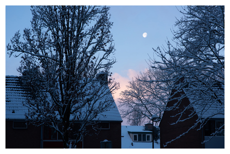 De maan overziet alles