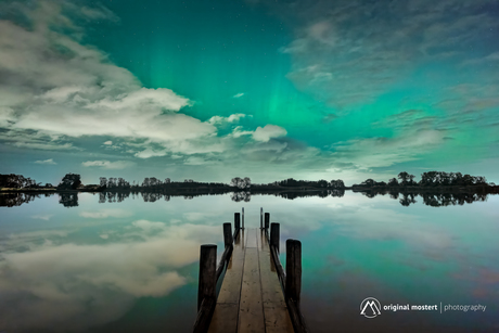 Northern Lights Over Dutch Waters