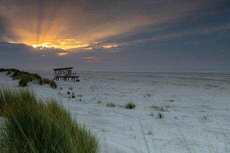 Ameland zonsondergang