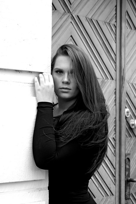 Fotoshoot met model