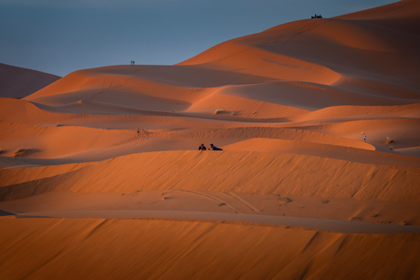 Relaxen in de woestijn
