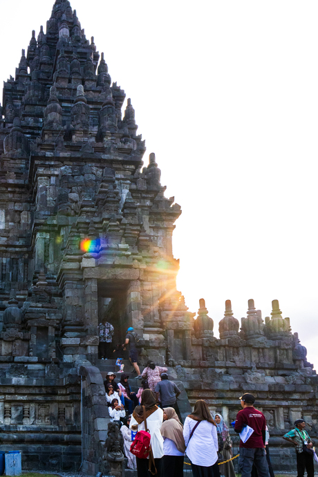 Sunset over Shiva