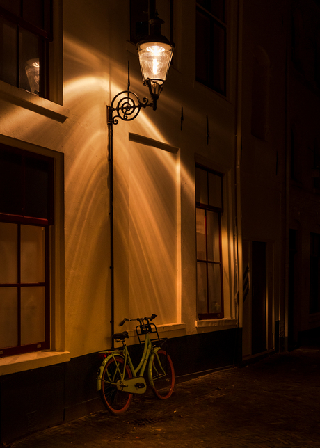 Under the lantern