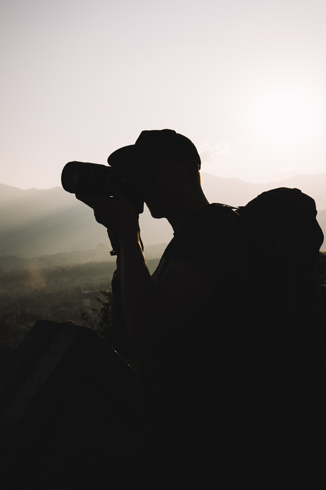 Shooting silhouet