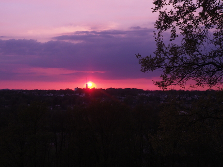 Ondergaande Zon 