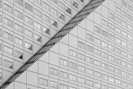 Gevel kantoor van Maersk Rotterdam