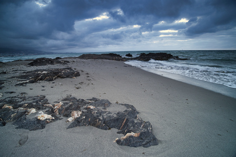 Aan zee