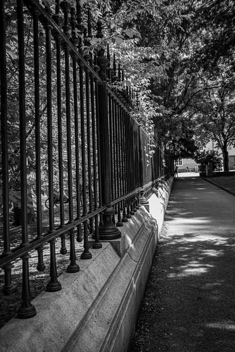 Een park in Innsbruck.