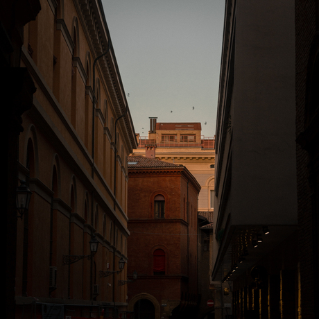 Sunset in Bologna 
