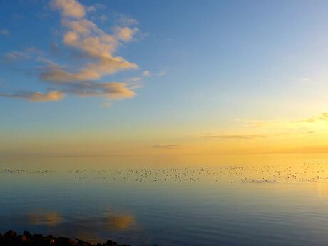 Sunset in Fryslan