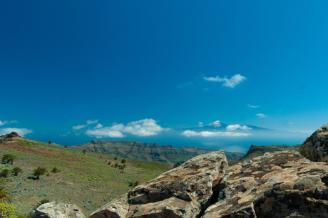 De Teide vanaf Lagomera