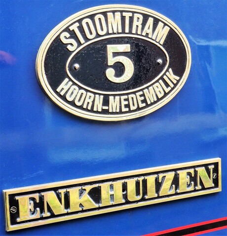 decoratie stoomtram