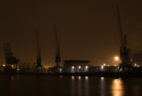 Nacht haven Antwerpen