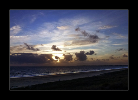 coucher du soleil