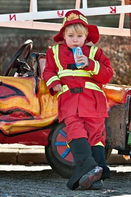Carnaval mini brandweerman