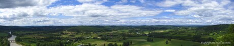 Uitzicht over de Dordogne