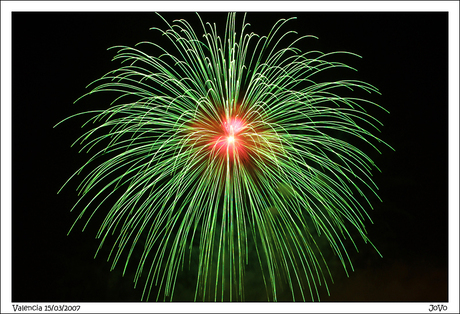 Vuurwerk Valencia 15/03/2007