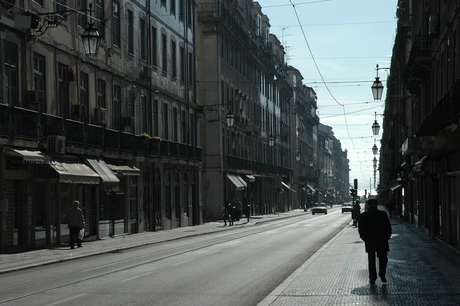 Straatbeeld Lissabon