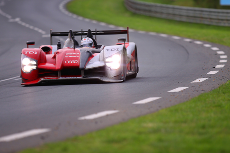 24 uur van Le Mans: Audi nr 9 op weg naar de overwinning