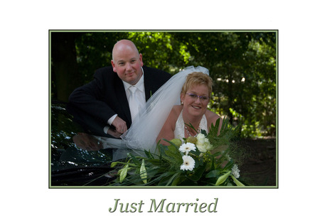 Just Married.....