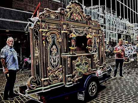 De stadsdraaiorgel de Pronkjewail