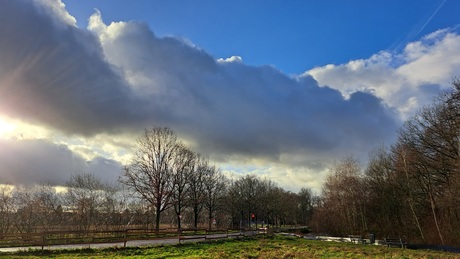 Felle zon en felle buien