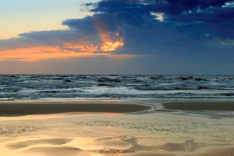 Zonsondergang bij Noordwijk aan Zee