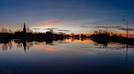 Zonsopkomst IJsbaan