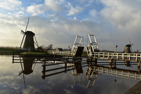 Kinderdijk, mooie locatie voor mooie foto's