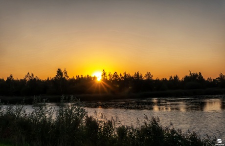Zonsondergang 