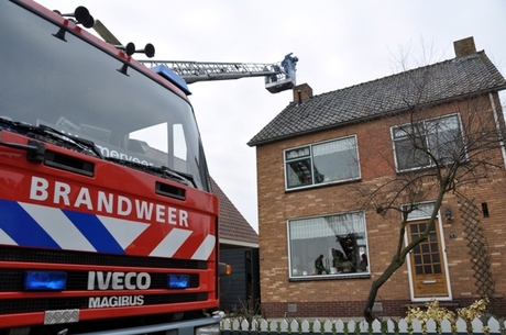 Schoorsteenbrand Oostknollendam