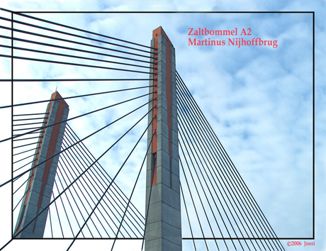 Brug bij Zaltbommel