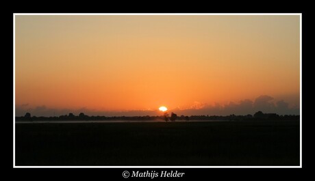 Sunset @ Fryslân