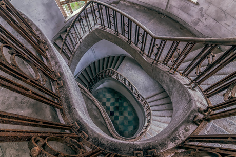 Abandoned stairs 