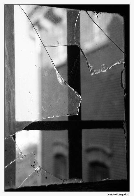 Opnieuw gebroken glas