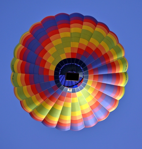 Kleurrijke luchtballon