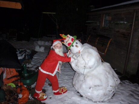 HOHOHO red de sneeuwpop, help de kerstman en BCC stop de CO2!