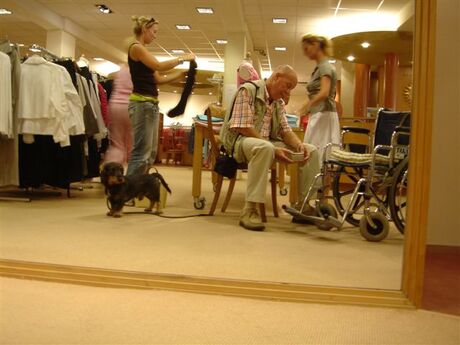 Zelfportret in spiegel