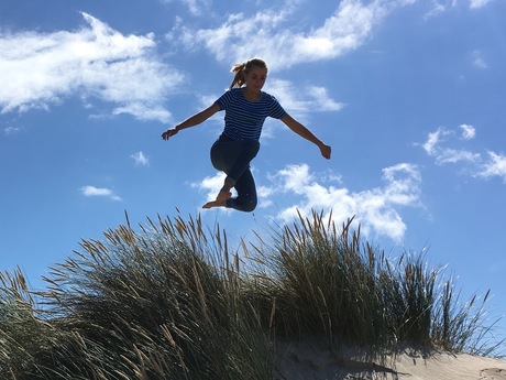 Zweefmoment op Vlieland