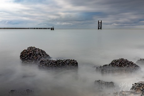 Aan de kust de Zeeuwse kust