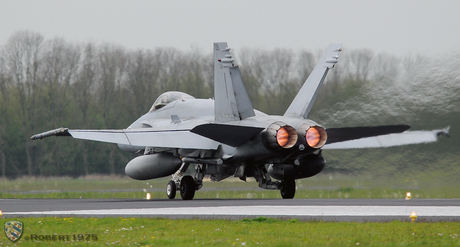 Takeoff F-18 Hornet