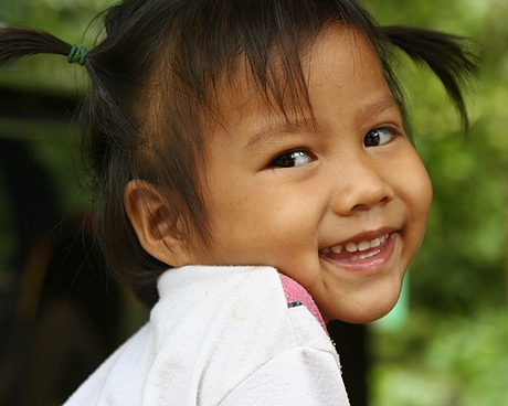 A child's smile