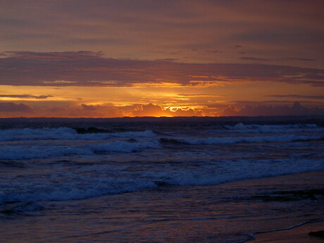 sunset, Java