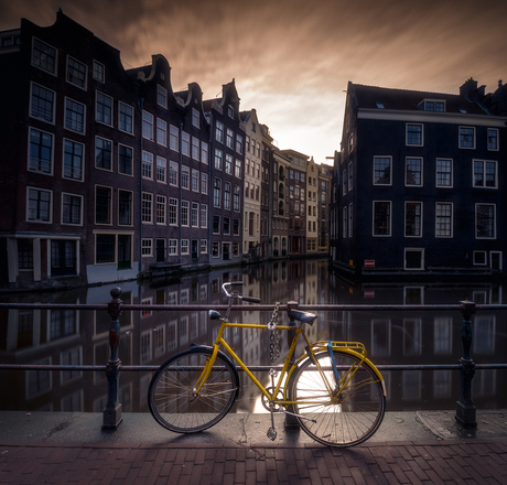 The yellow bike