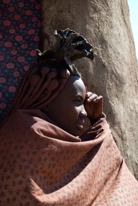 Himba vrouw, Namibie, Afrika