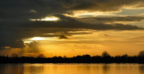 Zonsondergang Reeuwijk