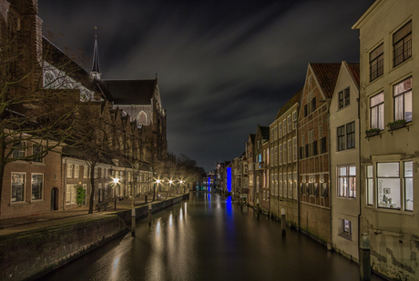 Historical Dordrecht by night
