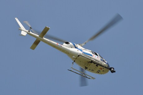 Tour de France helicopter