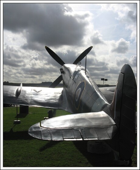 Spitfire in the Autumn Sun