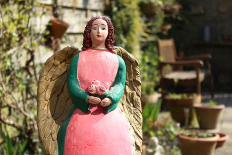 Angel en mi jardín